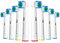 REDTRON Recambios para Cepillo de Dientes Eléctrico compatible con Oral B (8 unidades), Cabezal de cepillo de dientes Precision Clean Pro1000 Pro3000 Pro5000 Pro7000 y más