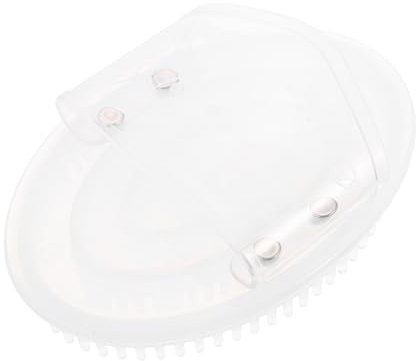DECOMELODY Multifunktionale Körpermassagebürste aus Tpu mit Sicherem Material und Weißem Design zur Verbesserung des Hautbildes im Kosmetiksalonbedarf