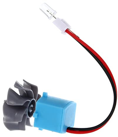 Toyvian Mini-Générateur Hydroélectrique et Éolien pour Bricolage Kit Pédagogique de 1 Pièce Petit Modèle Énergétique Utilisation Facile pour Expériences Scientifiques