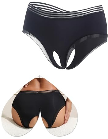 ohyeahlady Women Sexy Underwear Cut Out Briefs Cheeky Panties