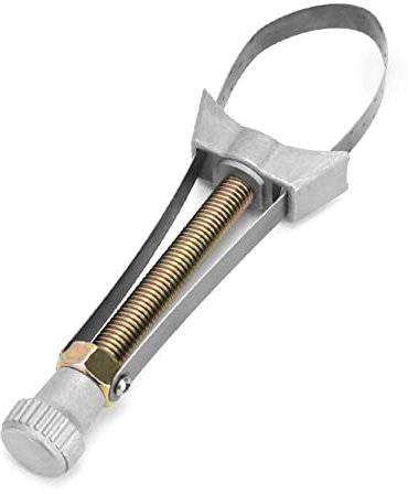 QWORK® Ölfilter Bandschlüssel mit Metallband Ø 60-120mm