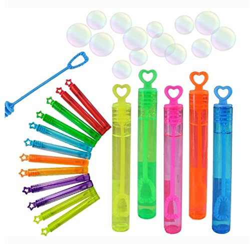 CMC imports 40 x Soap Bubbles Children's Wand Gift for Children's Birthday Parties Wedding Party