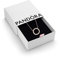 Pandora Signature Women's 14k Rose Gold-Plated Circle of Sparkle Cubic Zirconia Pendant Necklace, 45cm, With Gift Box
