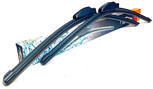 Scheibenwischer für vorne kompatibel mit TOYOTA Yaris P1 Bj. 1999.01-2005.08 / Länge 530 mm, 350 mm - Hallenwerk