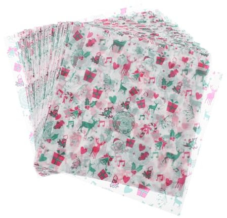 MUSISALY 100 Blatt Fettdichtes Feinpapier Sandwichpapier Öldichtes Papier Fettpapier Lebensmittelverpackungspapier