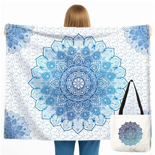 FeiOne Pareo Damen Strand, Sarong Tuch Damen mit Stoffbeutel, Wickeltuch Strand Damen, Pareo Damen, Bikini vertuschen