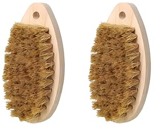 2 Pièces Brosse Escalade, Wooden Climbing Brush, Kit Nettoyage Escalade, Brosse Pour Chalk, Pour Prises d'Escalade d'Intérieur Et d'Extérieur Et Magnésie, Pour Une Prise En Main Sûre (Waterdrop Brush)