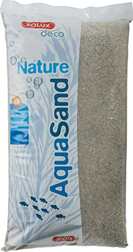 Zolux Gravier Naturel pour Aquarium Quartz Moyen de 1,5 à 2,5 mm de Granulométrie 12 kg