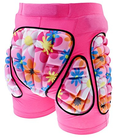Niños Protector de cadera Pantalones cortos de protección acolchados para esquí patinaje snowboard deportes