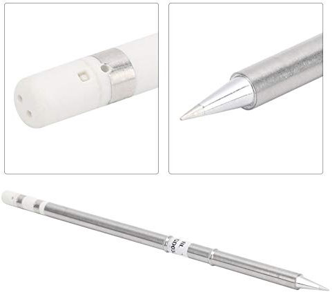 T12-BL Lötkolbenspitze, Spezielle, Heizkern Lötkolbenspitze Lötspitze, T12-BL Lötspitze, Verwendet für Lötstation-Hardwarewerkzeuge Zum Ersetzen der Lötspitze,Lötkolbenspitze/Heizkern/Lötkolbenspitze