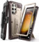 SUPCASE Outdoor Hülle für Samsung Galaxy S23 Ultra 5G Handyhülle Bumper Case Rugged Schutzhülle Cover [Unicorn Beetle Pro] OHNE Displayschutz mit Gürtelclip und Ständer 2023 Ausgabe (Sand)
