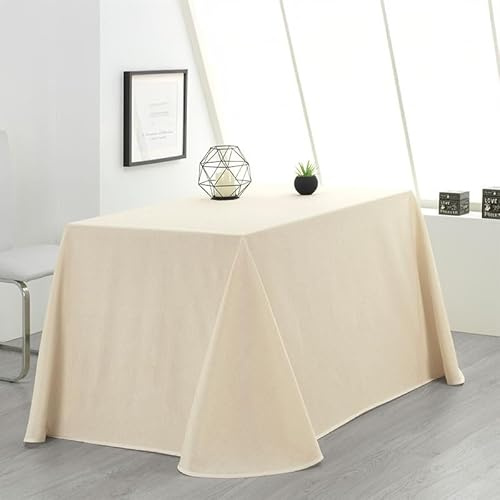 Rufino Díaz Falda Camilla Rectangular Loneta Danubio (Natural - 70x120cm) - Tejido Resistente y Agradable al Tacto Decorar y Proteger tu Mesa