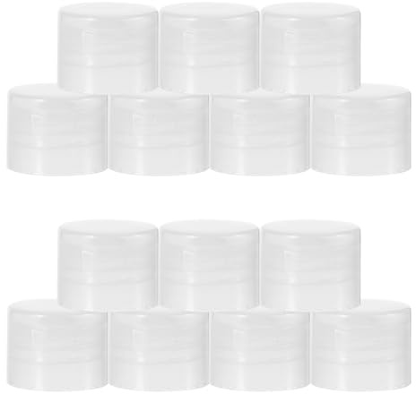 SHERCHPRY 100 St Plastflaska Med Fälllock Ansiktslotion Kosmetika Flasklock Lotion Flaska Presslock Flasklock För Lotionflaskor Kronkorken Transparent