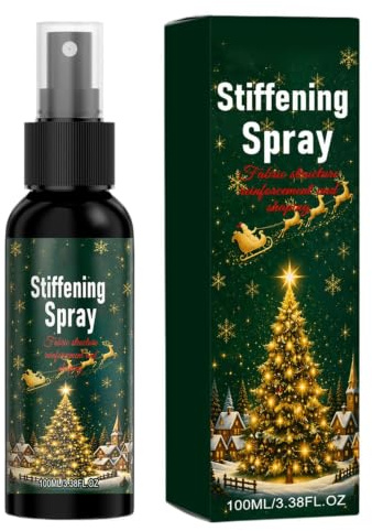 Textilstyvningsspray för Virkning 100ml Bärbar Snabbtorkande | Hattstyvare Spray för Styvning, Drapering, Formning, Bomull, Band, Spets, Virkning, Rosetter, , Macrame, Hattar