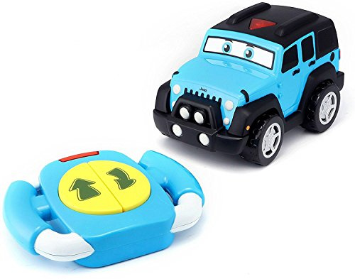 Bburago Junior 16-82301 - Spielauto Jeep Lil Driver - Wrangler Unlimited, Infrarot