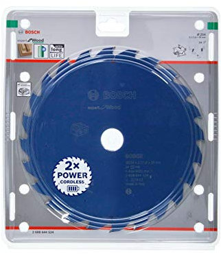 Bosch Professional 1x Kreissägeblatt Expert for Wood (Holz, Sägeblatt Ø 254 x 30 x 2,1 mm, 24 Zähne, Zubehör Akku Kreissäge)
