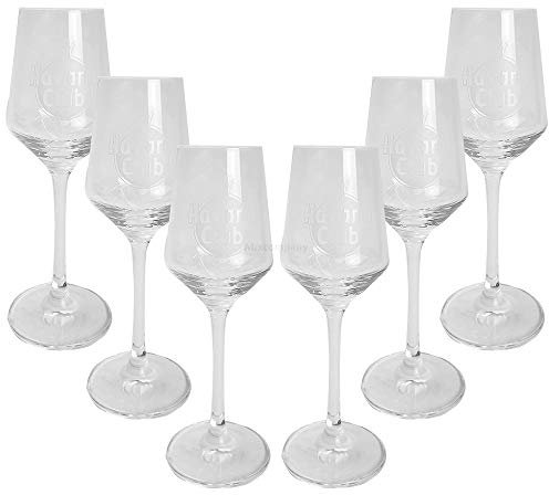 Havana Club Noising Gläser - 6er Set Whisky Nosing Glase mir Schriftzug