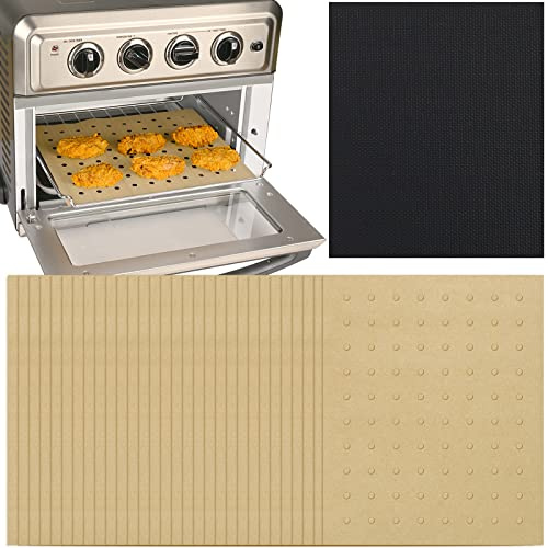 WMKGG 100 PCS Unbleached Air Fryer Parchment Paper Liners, 11 x 9 inch