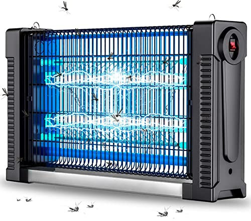 Elektrischer Insektenvernichter, 20W Insektenfalle Mückenlampe mit UV Lampe, Elektrisch Insektenfalle Effektive Fliegenfalle für Innen Mücken Fliegender Insekten für Schlafzimmer Küche Garten Patio