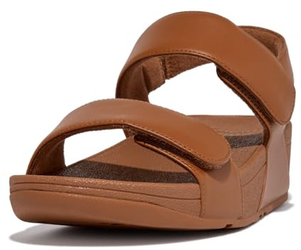 Fitflop LULU ADJUSTABLE LEATHER BACK-STRAP SANDALS