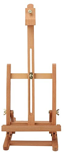 Chevalet de Table en Bois Réglable, Présentoir D'artiste de Studio, Hêtre Rouge, Angle de 0 à 90 Degrés, Matériel de Galvanoplastie, pour Planche à Dessin