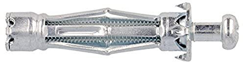 Molly m16015-xj tacos metálicos de expansión con tornillo M5, gris, Set de 25 piezas