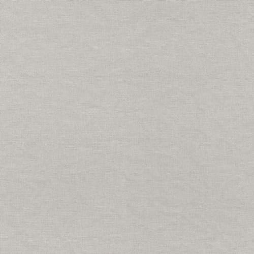 Rasch Freundin III Texture Grey Wallpaper 464023 - Paste The Wall Linen Effect