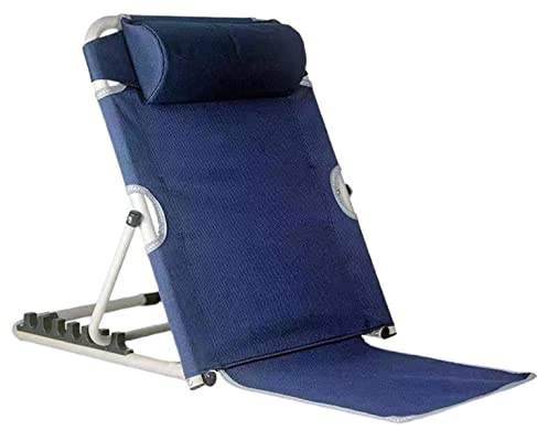 Jarler Bed Backrest Support Bed Chair - Adjustable Back Rest Sit Up Reading Seating, 6 Degree Sit-up Stand Beach Comfy Travel, Bed Wedge Pillow Gaming Chair Gift for Elderly