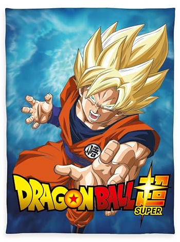 Herding Coperta Plaid Wellsoft Dragonball Super, 150 x 200 cm, Poliestere