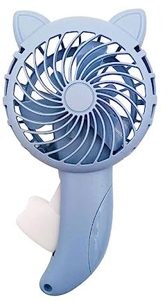siduytin Ventilateur à Pression Manuelle sans Batterie Refroidissement climatiseur été Mini Ventilateurs Portable Petit étudiant Enfants 3 Couleurs