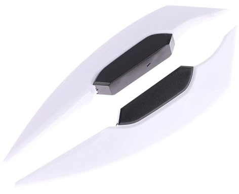 motorcykel tillbehör för 1 par vingspoiler med aerodynamisk ving och självhäftande dekorationsklistermärke för motorcykel och skoter(3)