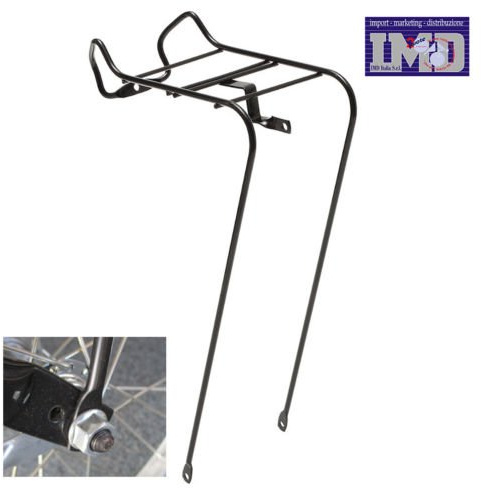 BUCHEL Porta Pacco/Supporto 26 Cestino Anteriore per Bici Bicicletta City Bike Supporto Cesta