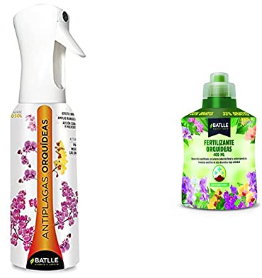 Semillas Batlle Anti Plagas Orquideas 500ml (Flairosol) & Fertilizante Orquídeas - 400ml