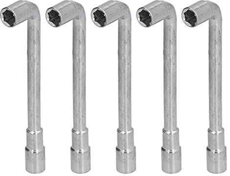 Llave De Tubo En Forma De L De 5 Piezas, Llave De Tubo Hexagonal En ángulo En Forma De L Juego De Llaves De ángulo Herramientas Manuales De Torsión Fuerte Antideslizantes Para Ensamblaje De Marco