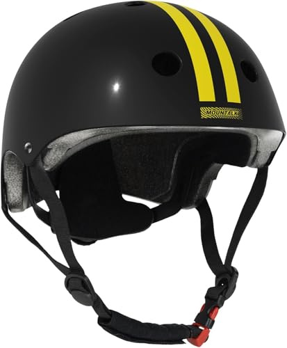Kids Bike Helmet Age 3-5/5-8 Years Old,Skateboard/Bicycle/Skating Helmets for Boys and Girls/Shinny Black,Medium Size for Big Kids/Junior