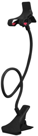 50cm Phone Holder Bed Mount Phone Holder Stand For Bed Flexible Arm Wall Mount Phone Holder For Bed 360 Adjustable Lazy Mobile Phone Clamp For Phone Bedside Bedroom Gyms Exhibitions