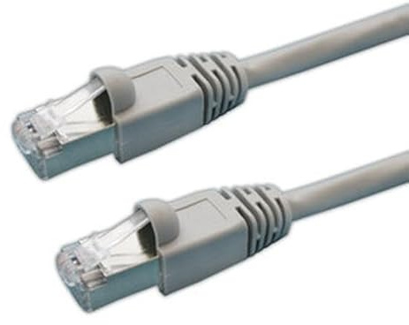 Cable FTP CAT.6 blindado de 8 pares y 8 conductores, 5 metros - ideal para redes de alta velocidad y conexiones seguras.