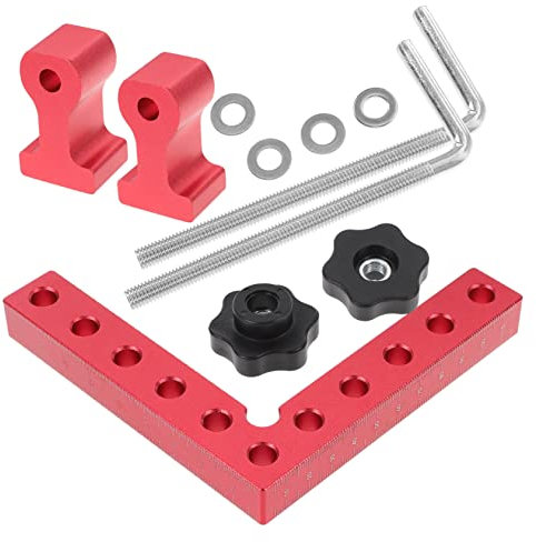 DIYEAH 1 Juego Abrazaderas de Ángulo Recto Carpintería Fijación y Posicionamiento Proyectos