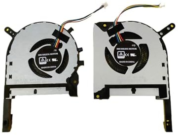 Ventilador De Refrigeración For CPU Y GPU De Portátil, Compatible con Portátiles ASUS TUF Gaming FX506, FX506L, FX506LI, FX506LH, FX506LU, FA506IU(GPU CPU Fan)