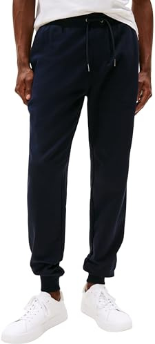 Tommy Hilfiger Hombre Pantalón de chándal Jogger, Azul (Desert Sky), M