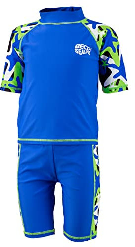 BECO Unisex Kinder Sonnenanzug, blau, 128 cm