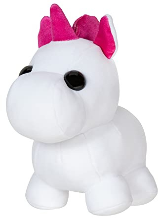 Adopt Me! 8-Inch Collector Plush - Unicorn - Soft and Cuddly - Directly from the #1 Game, Toys for Kids