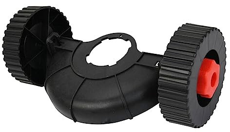 Baoblaze roulettes de Débroussailleuse, roulettes de Débroussailleuse pour Tondeuse à Gazon