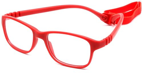 Geborilma Kids Flexible Glasses Size M Unbreakable Eyeglasses for Kids Prescription Sports Glasses 7-9 y