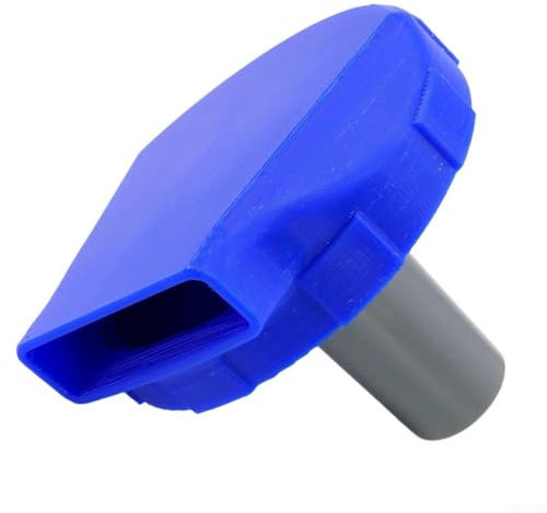 Boquilla de chorro de piscina, control de flujo de agua a medida con boquilla de entrada flexible para piscina, accesorios de boquilla de spa Intex (azul)