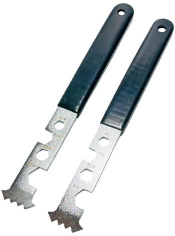 Attrezzo Pavimentazione – Estrattore Manuale, Sollevatore 2 pezzi | Soluzione efficace per terrazza marciapiede cordolo, Accessorio resistente per prato fughe posizionamento pietra