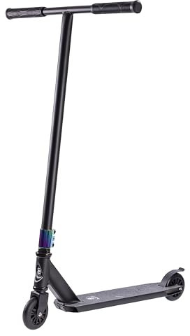 Pro Trick Scooter für Teens und Erwachsene | Stunt Scooter | 93.0 cm Gesamthöhe | Mattschwarz
