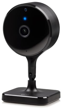 Eve Cam – Caméra d'intérieur Intelligente, résolution 1080p, Wi-FI, 100% confidentialité, vidéo sécurisée HomeKit, Notifications iPhone, Microphone et Haut-Parleur, Vision Nocturne, Installation