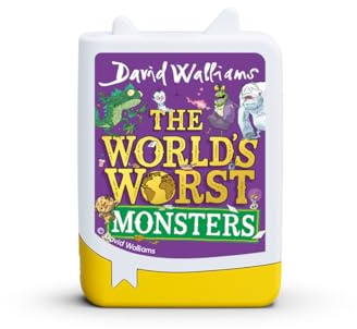 tonies David Walliams The World's Worst Monsters Audiobook, for use with Toniebox
