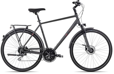 2R Manufaktur TLX24 | Trekkingbike | 28 Zoll Herrenfahrrad | 24-Gang Schaltung | hydraulische Scheibenbremse | inkl. Straßenausstattung